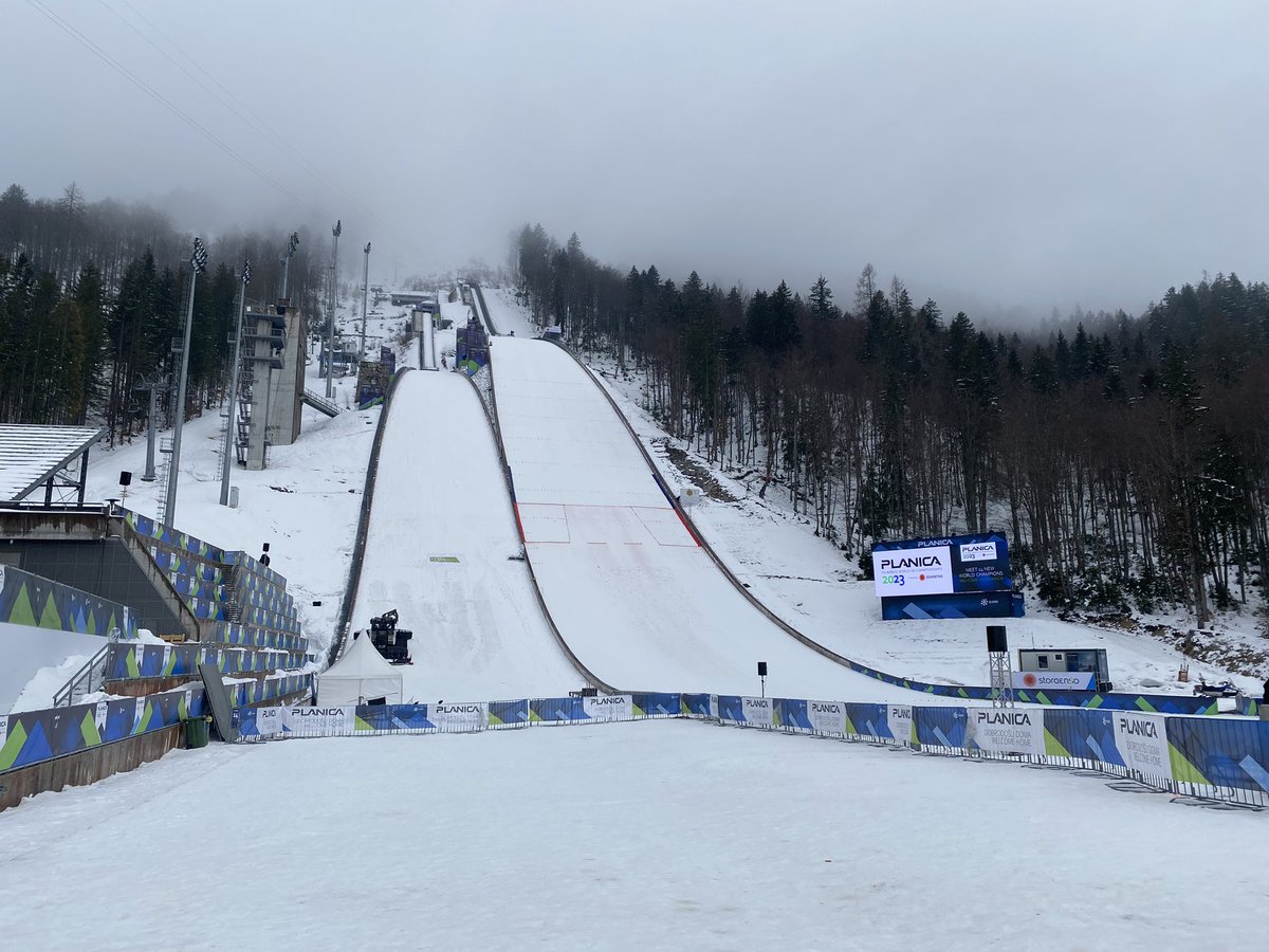 Bloudkova velikanka je nared za novo slovensko kolajno.🥇 @InfoTVSLO
