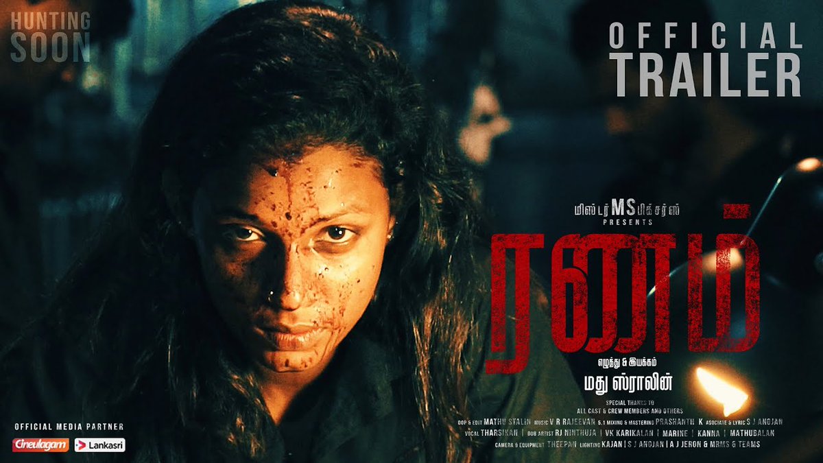 cineulagam's tweet photo. Ranam - Official Trailer | Mathu Stalin | Win Records VR Rajeevan | Mister MS Pictures

Watch>> https://t.co/3bdIWPD4Mt

#Ranam #Ranammovie #RanamTrailer #MathuStalin #cineulagam https://t.co/fmSqRoc43S