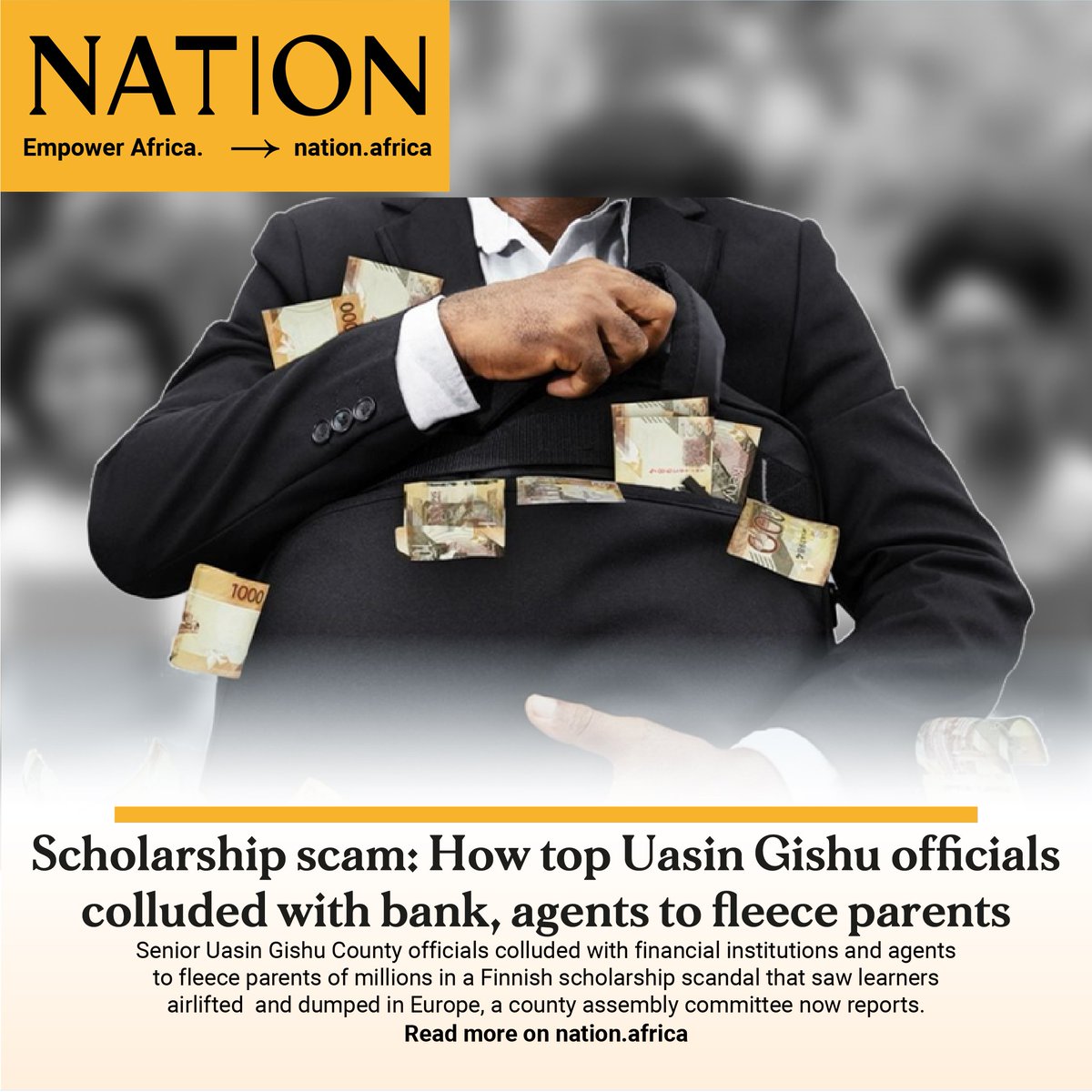 Kimuzi_'s tweet photo. The Finland Story is finally out. I never lied. "Senior uasin gishu county officials".

Just Say Mandago. Stop beating around the bushes. https://t.co/2qw1UsvV0p