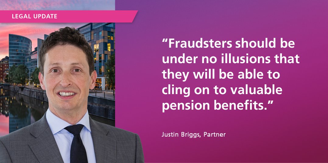 BurgesSalmon's tweet image. An art dealer was ordered to draw maximum #pension sums to pay off creditors in a recent case. Our latest legal update discusses the implications of the Court of Appeal's decision for pension holders facing #judgmentdebt.

Learn more on our website: bsalmon.us/41ENav7