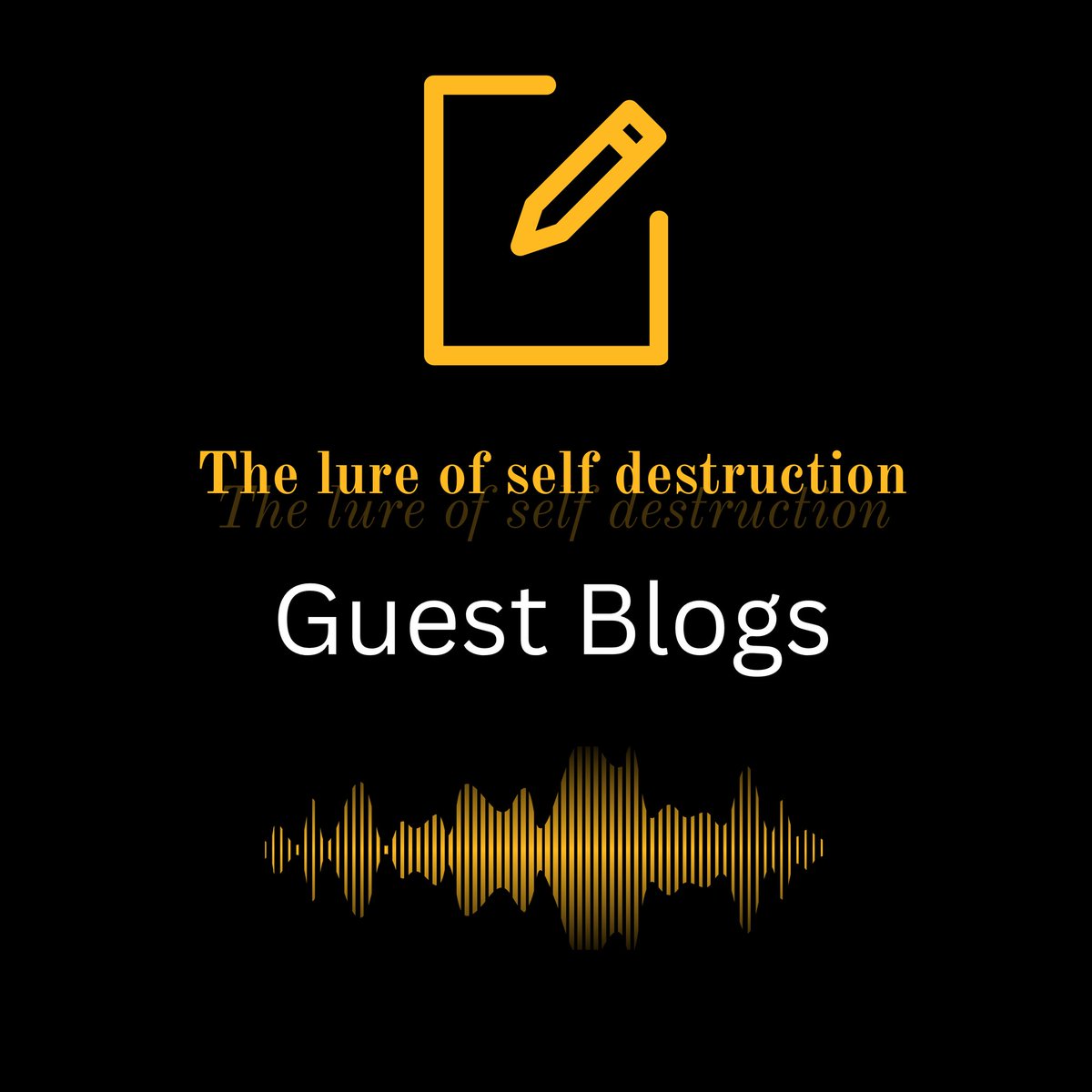 Starting next week we hope to start sharing guest blogs from people with lived experience of self harm
We are particularly interested in hearing from people who feel they are not represented by the current narrative

Will have some contribution guidelines up in the next few days