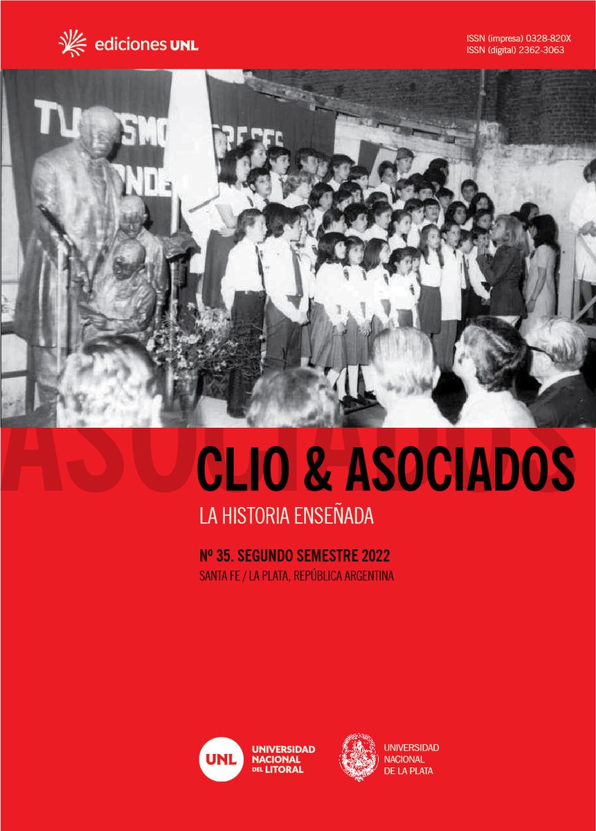 La revista <a href="/clioyasociados/">Revista Clio y Asociados La historia enseñada</a> convoca a la presentación de artículos para sus dos ediciones del año:

Plazo de envíos para la edición de junio➡️ 1 de abril 

Plazo de envíos para la edición de diciembre➡️1 de septiembre

➕info: bibliotecavirtual.unl.edu.ar/publicaciones/…