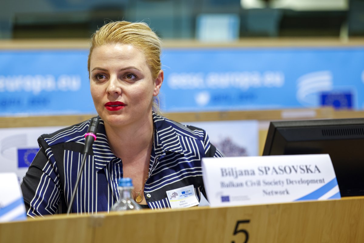 EESC_CivSocRel's tweet image. ⚫LIVE: @BiljanaSpasovs3 at #CivSocDays 2023 

We need to create a more #enabling environment for #CSOs. We need to ensure them access to unrestricted #funding. We also need to rebuild #trust in CSO from all actors 

💻Follow live: europa.eu/!YpMHCq