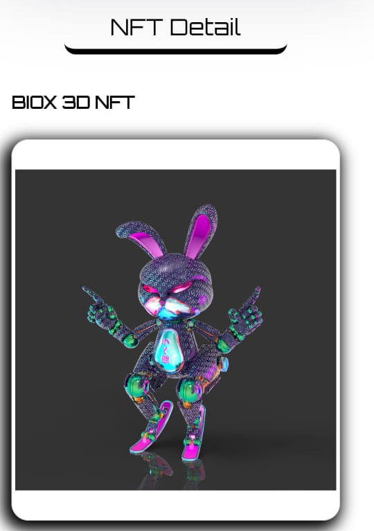 🤩wow look at this!! looks really cool doesn't it? there are many more that will be updated in BIOX! Get this BIOX with only 1 TOKEN 1 NFT!
we'll MINT in @RaDical_X_NFT
 BIOX TOKEN👇
xrpl.services/?issuer=rELctA…
#XRP #XRPL #XRPLCommunity