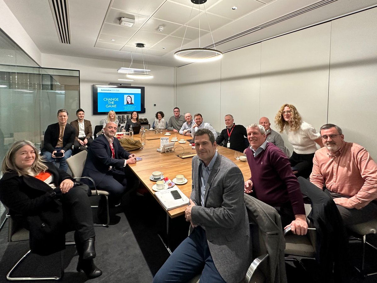 Automotive 30% Club tweet media