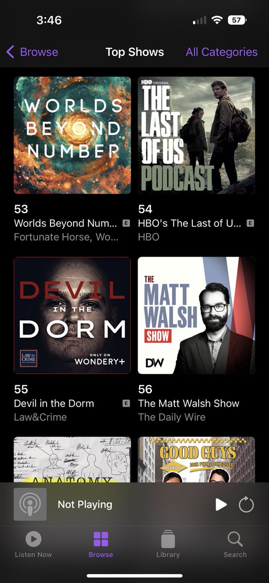 CarlosCrits's tweet photo. There are currently 450,000 active podcasts 

@WorldsBeyondPod is #1 in Fiction and #53 in All Categories 

They have 1 episode

We are witnessing the game change in real time https://t.co/URQTBdHXks
