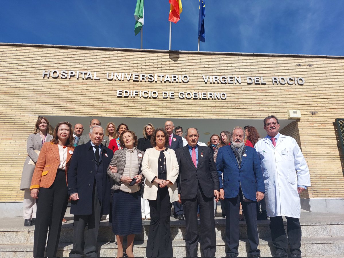 SomosFundMAS's tweet photo. Todo preparado para la firma del acuerdo de donación en el @HospitalUVRocio con el que impulsar la construcción de la #PlantaZero impulsado por @AndexAsociacion. #compromisoMAS, #PorunLugardondeLuchar https://t.co/vWyNJKLMbl