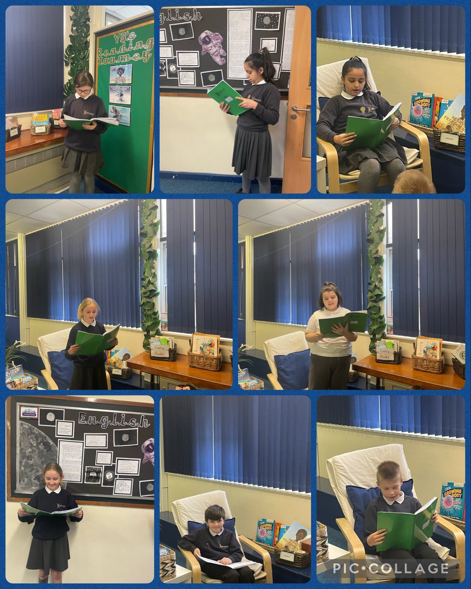 GrangeMrsMcG's tweet photo. Year 5 performed their poetry compositions beautifully today. They thought about appropriate volume, tone and intonation. 👏 xx @GrangeMissM #GrangeEnglish https://t.co/hJTEfcl9PO