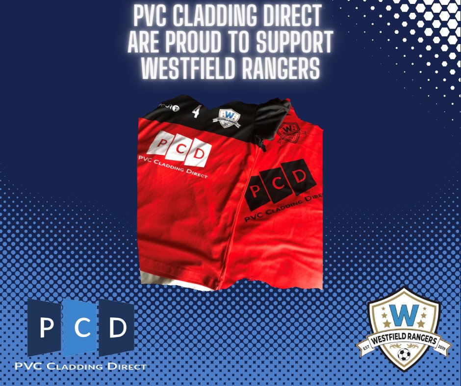 PCD_Cladding's tweet image. PVC Cladding Direct are very proud to support #westfieldrangers junior #football club. We have supported the under 11&apos;s red team since its formation and love to hear how the team is getting on.  #juniorfootball #givingback #givingbacktothecommunity  #pvccladding #hygieniccladding