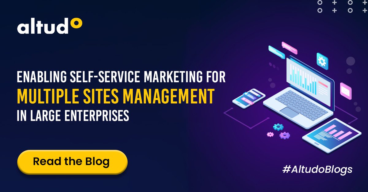 GoAltudo's tweet image. How perfect is your #Multisite management toolkit? Here is the ideal toolkit that enables superior multisite management: bit.ly/Altudo-Blogs-O…

#DigitalExperience #MarTech #OneWeb #Multibrand #DXP #SingleCustomerView #BuyingJourney #AltudoBlogs