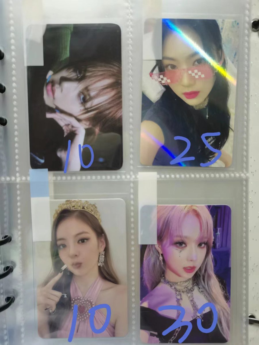pptheb8's tweet image. Wts various gg photocard
Price stated in pic ‼️Price Reduced‼️
Wan to sell fast can nego if take 2 or more pcs
All not onhand 
DM me to claim💖
WM 10 EM 8

#pasarblackpink #pasargidle #pasarstayc #pasaritzy