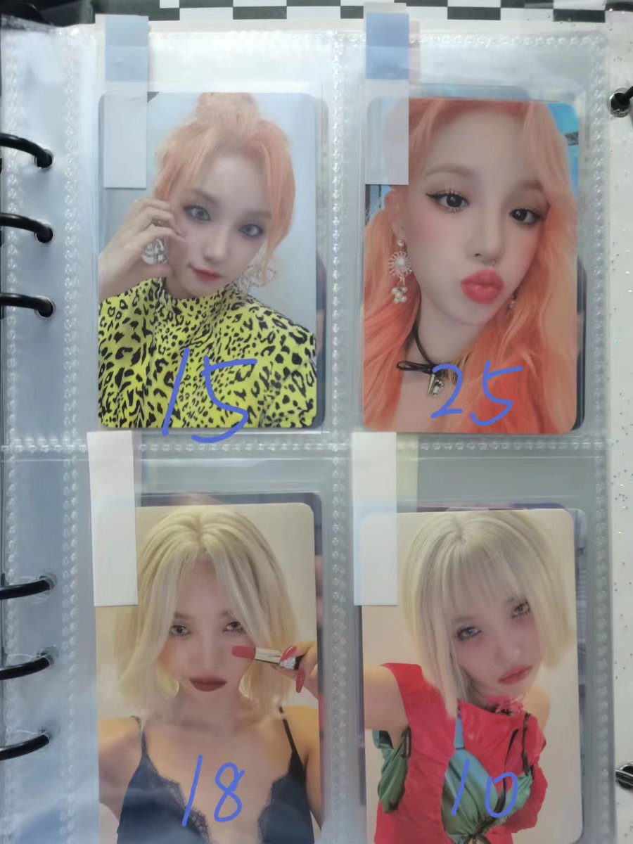 pptheb8's tweet image. Wts various gg photocard
Price stated in pic ‼️Price Reduced‼️
Wan to sell fast can nego if take 2 or more pcs
All not onhand 
DM me to claim💖
WM 10 EM 8

#pasarblackpink #pasargidle #pasarstayc #pasaritzy