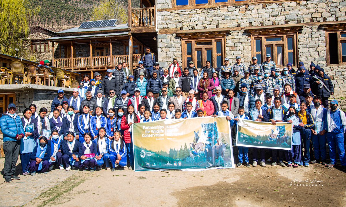 Well completed #WWD2023 celebration in Simikot, Humla. Thank you everyone who joined us and supported the event. 

#partnershipsforwildlifeconservation