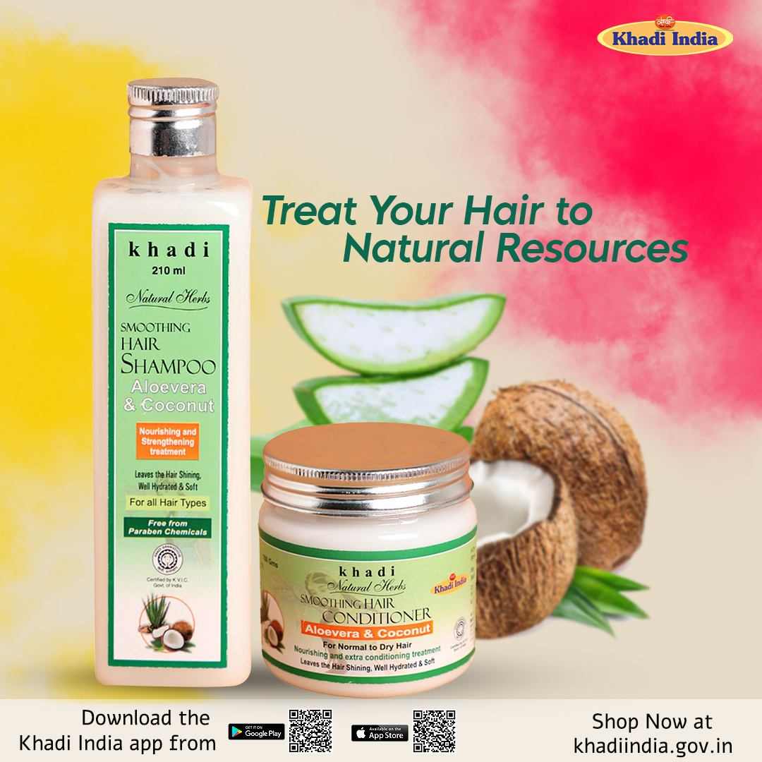 eKhadiIndia's tweet image. #होलीकेरंगखादीकेसंग
Choose from a range of Ayurvedic Holi Herbal Hair Care only on khadiindia.gov.in, the official online shopping website of Khadi India.
#haircare #KVIO #KVIC #KVICChairman #ruralentrepreneurship #localbusiness #KhadiIndia #KhadiIndiaforWorld