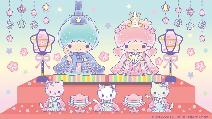 今日はひなまつりね☆ おひなさまの華やかお着物って、あこがれちゃう☆ 