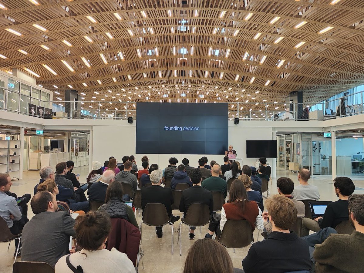 compas_dev's tweet image. 🎉Yesterday -under the sequential roof of the #ITA at @ETH_en - we founded the COMPAS Association!

Until 13th March, you have time to sign up as a founding member: compas.dev/association/jo…

#opensource #architecture

@tomvanmele @Chen902 @gnz @CyberPunkCat76