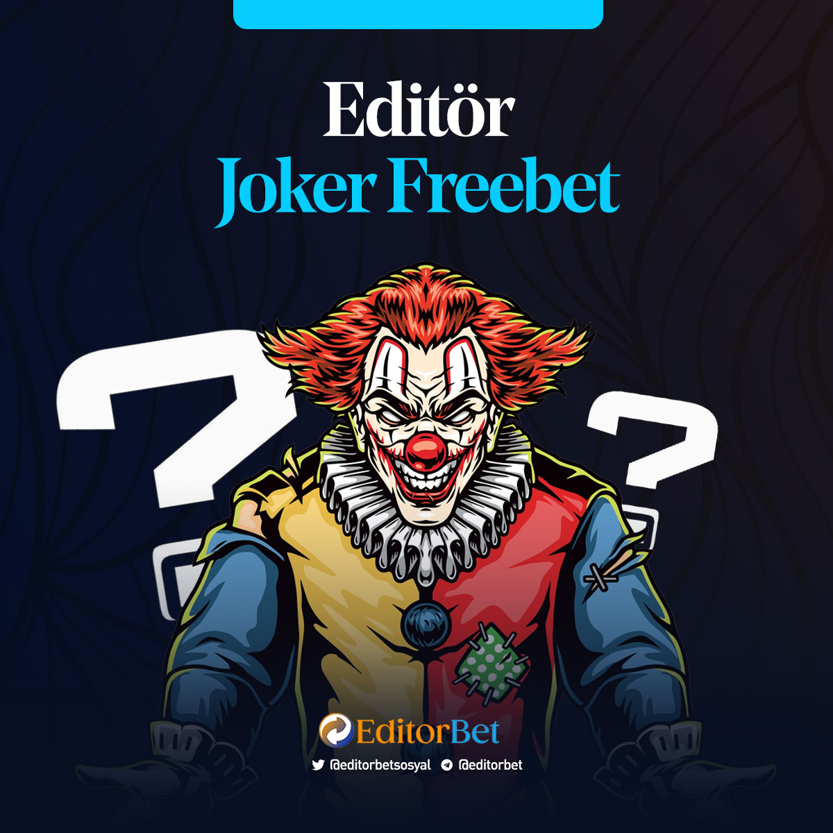 🎁Telegram kanalımızda 23:59'da 111 TL değerinde EditörBet Joker Freebet kodu paylaşılacaktır. 🎁