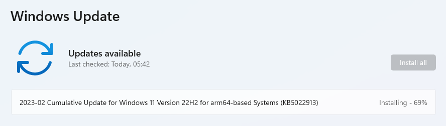 Is this going to break anything (dude)? Updating Windows 11 running in Parallels on my M1 Mac Mini to version 22H2.