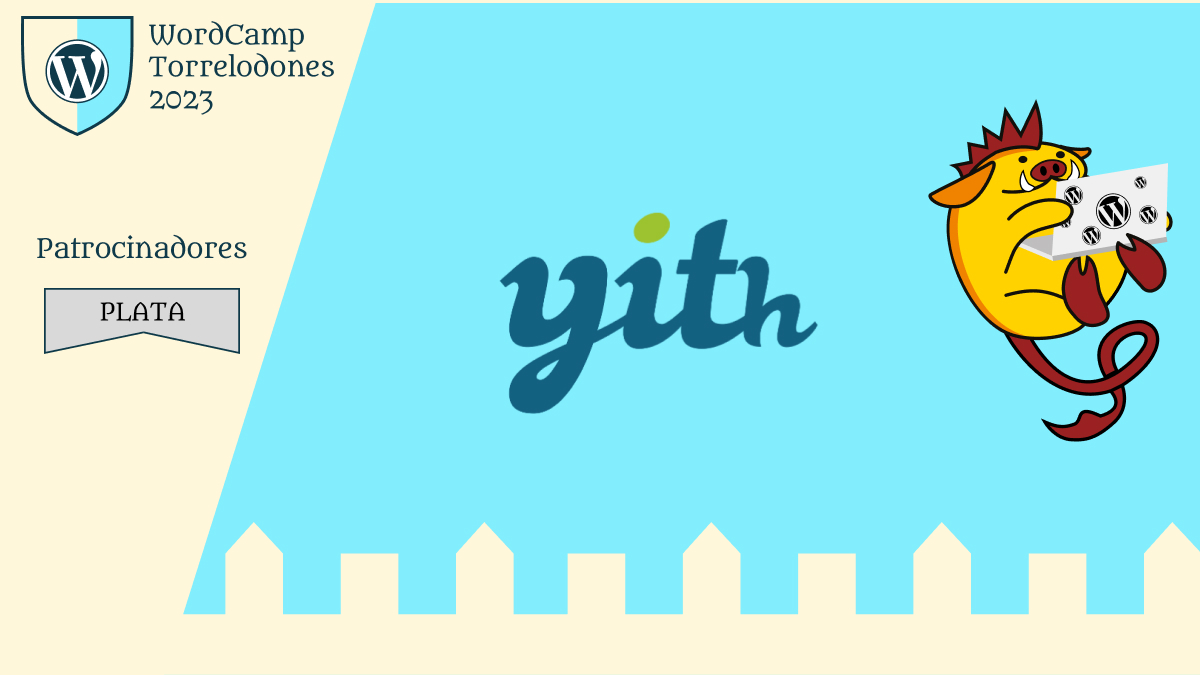 💥Patrocinador PLATA en #WCTorre💥

Queremos dar las gracias a <a href="/YITHEMES/">YITH</a> por acompañarnos en #WordCamp Torrelodones

💫 Los mejores plugins para aumentar las conversiones y las ventas para tu  #WooCommerce

🗓️ 11 y 12 marzo #Torrelodones

#WordPress