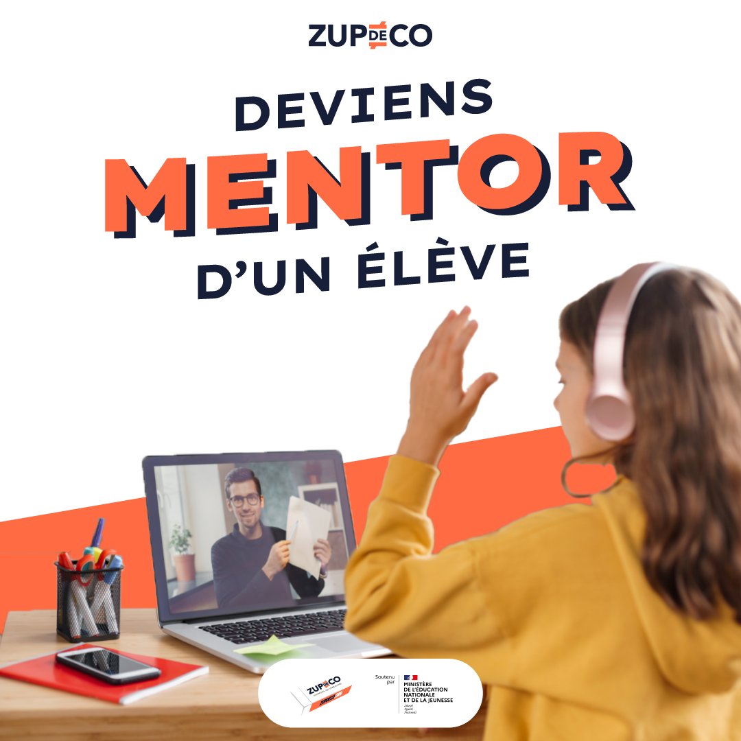 ZUPdeCO (@zupdeco) on Twitter photo 💥 Deviens tuteur bénévole 1h/semaine ! 
Engage-toi avec ZUPdeCO pour aider un jeune à réussir à l’école. 
🦸♀️ Accompagner un jeune en difficulté scolaire en visio ou au sein de son établissement, 1h à 2h par semaine
🚀  #Deviens1héros avec ZUPdeCO ! 
👉 tuteurs.zupdeco.org/engagement?utm… 💥 Deviens tuteur bénévole 1h/semaine ! 
Engage-toi avec ZUPdeCO pour aider un jeune à réussir à l’école. 
🦸♀️ Accompagner un jeune en difficulté scolaire en visio ou au sein de son établissement, 1h à 2h par semaine
🚀  #Deviens1héros avec ZUPdeCO ! 
👉 tuteurs.zupdeco.org/engagement?utm…