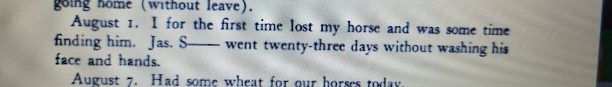 sarahkaybierle's tweet image. Reading a transcript of a #civilwar cavalryman's journal this morning...and have questions about these entries. 🤨

#primarysource #historianlife