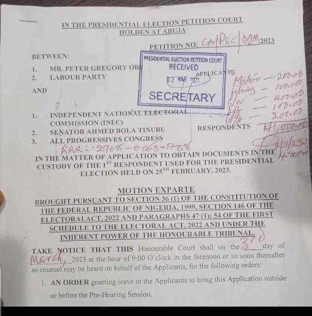 Now that Peter Obi that came 3rd in the just concluded Presidential election has gone to election Tribunal court 😂😂
So funny.