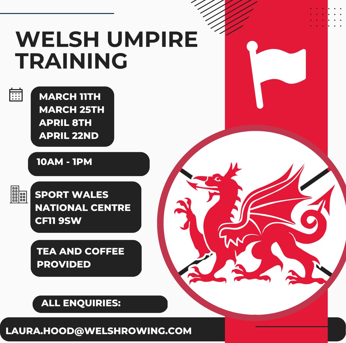 Welsh Rowing (@welshrowing) on Twitter photo One week until our new cohort of umpires begin their training! We still have a few places remaining on this years course, all enquires to laura.hood@welshrowing.com One week until our new cohort of umpires begin their training! We still have a few places remaining on this years course, all enquires to laura.hood@welshrowing.com