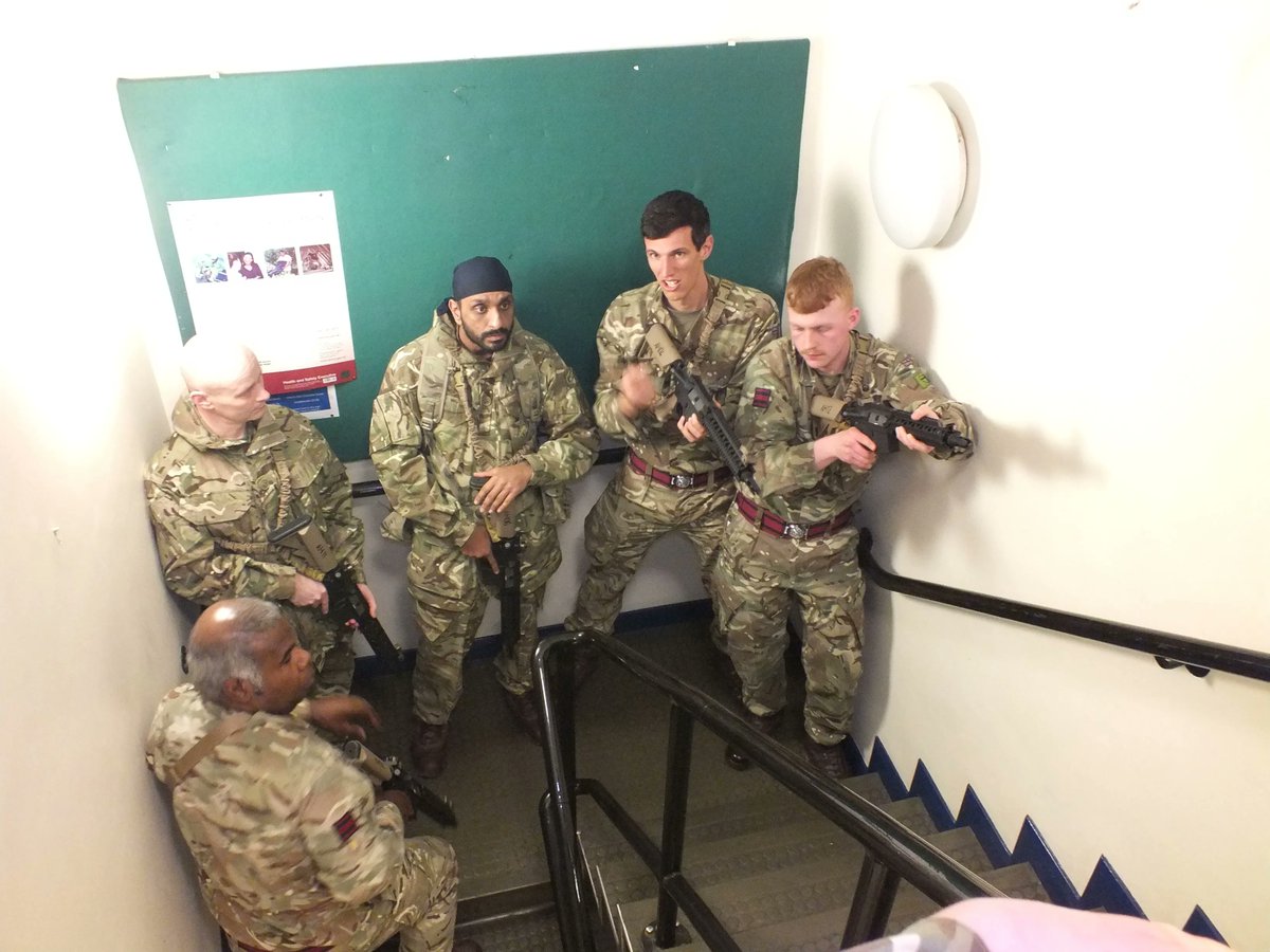 Great to see some excellent training from 217 Fd Sqn. Using the ARC classrooms to learn and practice their urban skills and drills. Good stuff!