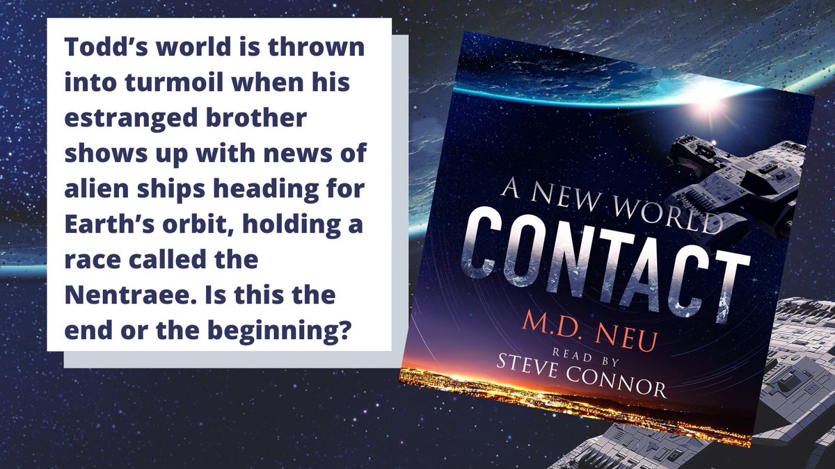 Looking for great Sci-Fi? You don't want to miss Contact and Conviction, now out in audiobook. As narrated by Steve Connor.

audible.com/pd/Contact-Aud…

audible.com/pd/Conviction-…

@connor_steve #audiobooks #scifibooks #sciencefiction #indiebooks #scifi #scifiauthors #readers #books