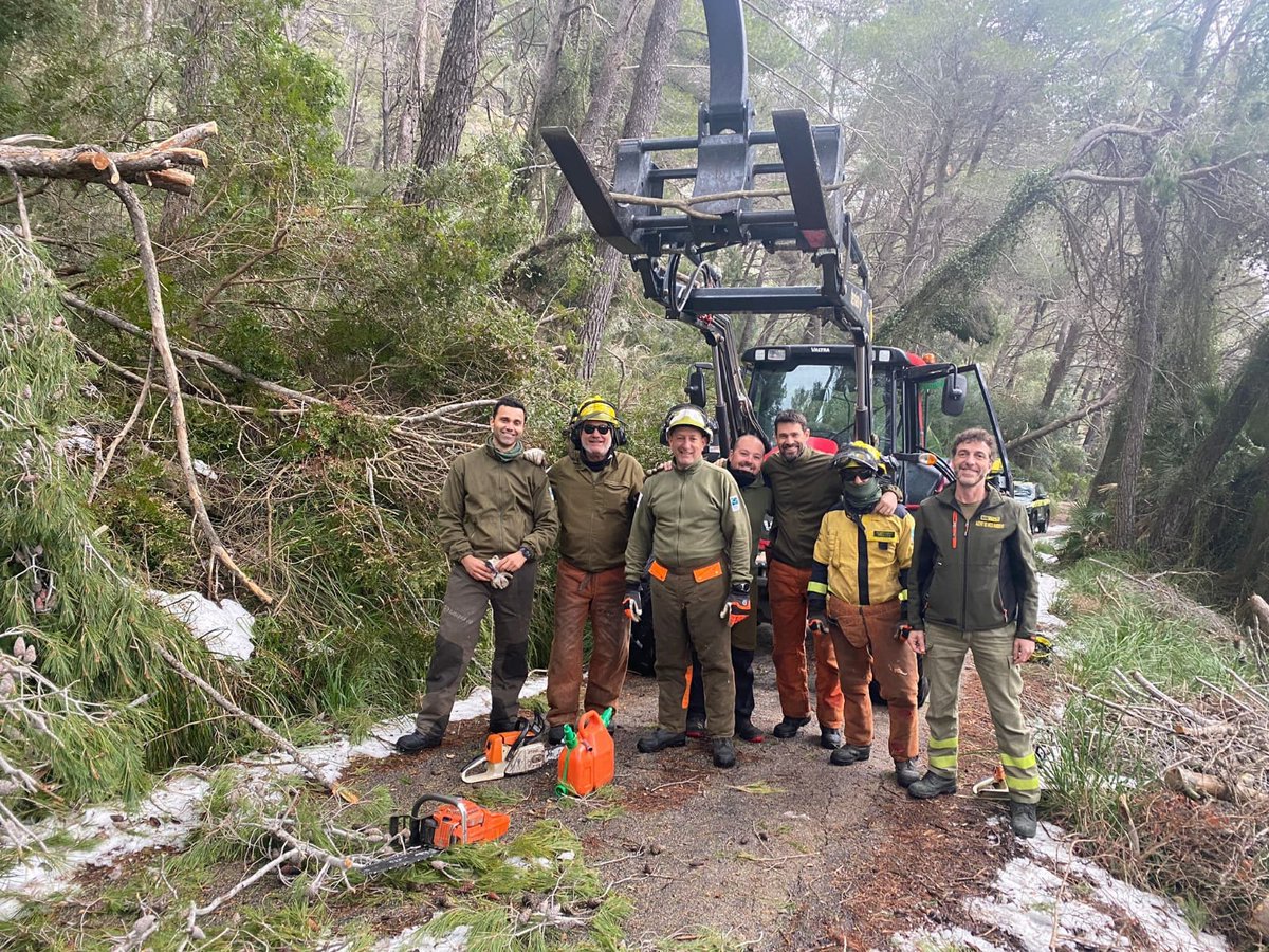 Hem assolit importants objectius, com l'obertura de la Ma-10, d'Orient a Bunyola, o la carretera de Cala Tuent. Imprescindible la tasca dels <a href="/AgentsMediAmbIB/">Agents Medi Ambient</a> en el control dels torrents.
Enhorabona a tots!