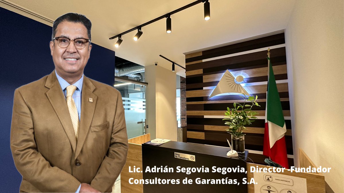 PrensaySeguros's tweet photo. Con 4 décadas de trayectoria profesional, el Lic. Adrián Segovia Segovia, nos comparte su historia de éxito como Director-Fundador de Consultores de Garantías, S.A.
👉https://t.co/GFpKGiP0kQ

@CGarantias contacto@consultoresdegarantias.com

#amasfacsiempreatulado #Amasfac https://t.co/apS3s3RYRR