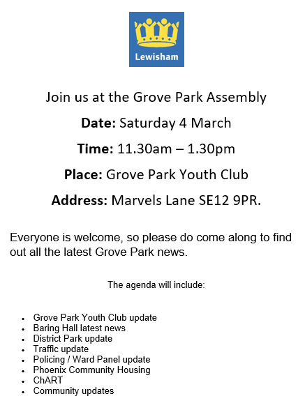 Grove Park Assembly tweet media