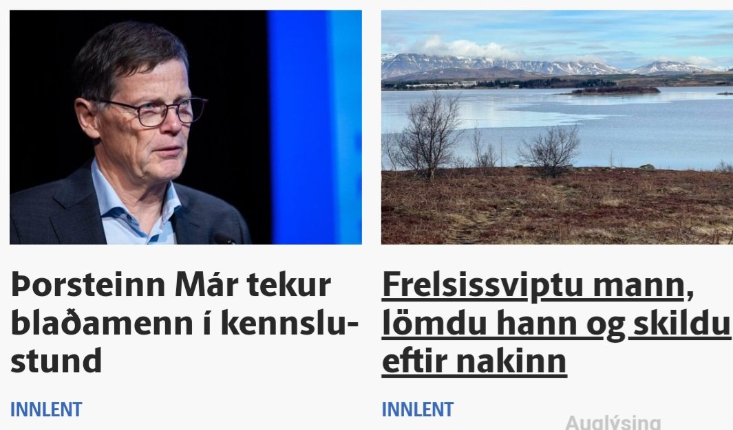 Tengdar fréttir?