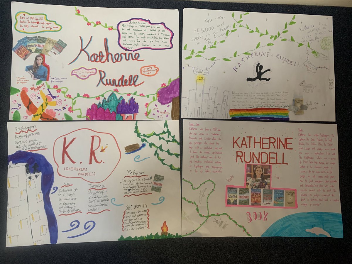 BramleyJunior's tweet image. Explorer by Katherine Rundell was loved by our year 6’s &amp;amp; Traction Man by 5A