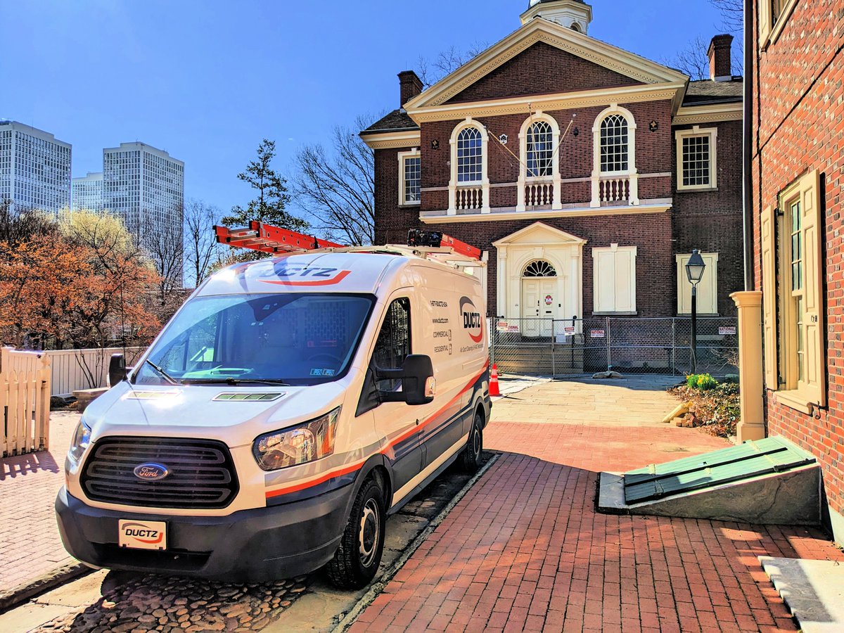 Happy Friday from the #CityOfBrotherlyLove! 🏙️ Give us a call to experience the #DUCTZDifference for yourself. #Philadelphia 

Special thanks to Matt O. and Tommy H. from DUCTZ of Delchester for sharing with us!