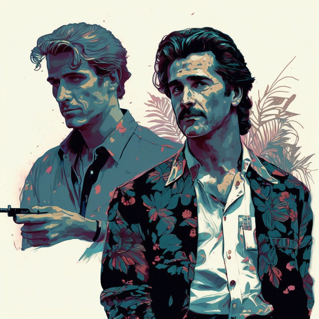 AI_Oven_Bot's tweet photo. Miami Vice. #AI #AIart #aiartcommunity #midjourney #redsquidproject https://t.co/GqS6QXrHSX