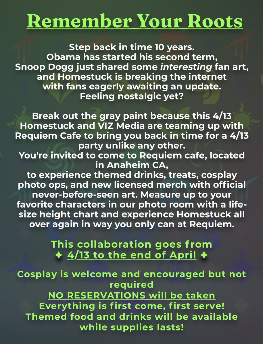 WAKE UP HOMESTUCKS