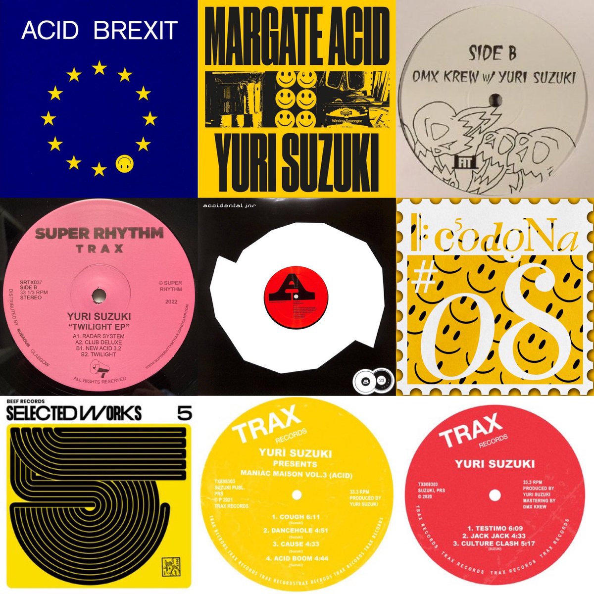 yurisuzuki's tweet photo. Happy #303day Last few releases with TB303 https://t.co/laSszIgG90