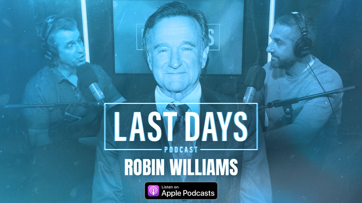 TMZ's tweet photo. Robin Williams, often hailed as one of the greatest comedians of all time, battled substance abuse and bouts of depression during his life, but the world was shocked to learn the real reason he took his own life. Listen to LAST DAYS on @applepodcasts: https://t.co/5t7eage7Zr https://t.co/uMKGKyTR93