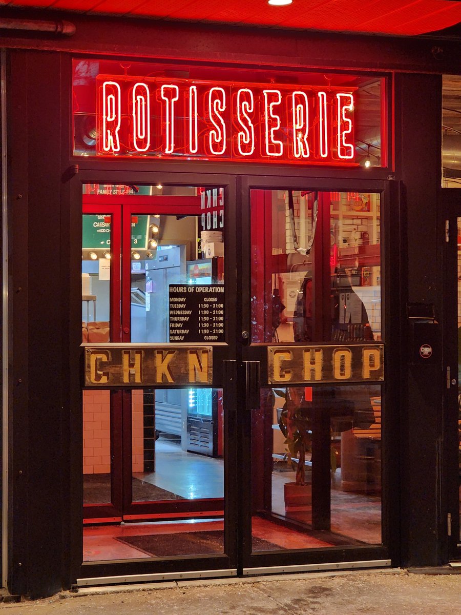 cbmaritime's tweet photo. This week Zack stopped in to the one and only CHKN CHOP, a favorite amongst locals over on North Street. 

Overall the experience was fantastic. The staff, food and atmosphere are all reason why I'll be making the journey back there in the future.
#fridayfave #halifaxfood https://t.co/eWVVFC5xCg