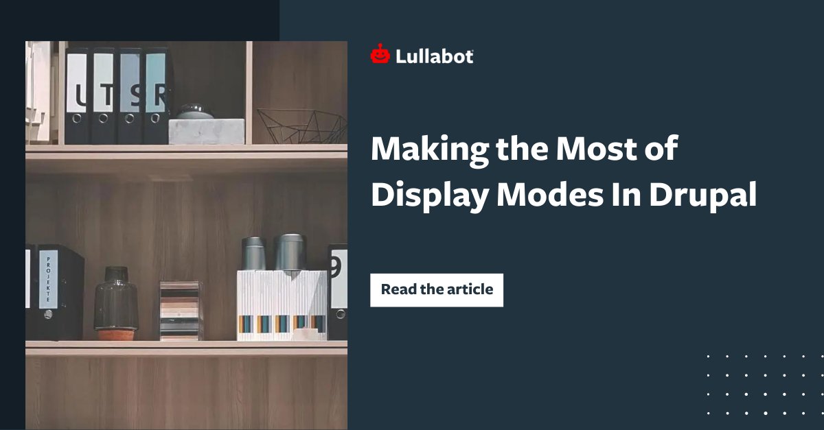 Would defining structured content, then displaying and editing it in various ways without duplicating your design work be ideal for you? Try adding #displaymodes to your Drupal site.

Here's how to add and use new display modes: bit.ly/3xR80ty

#contentstrategy