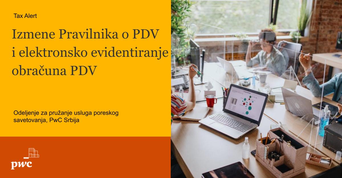Od 1. januara 2023. godine svi poreski dužnici koji su obveznici PDV, kao i dobrovoljni korisnici Sistema elektronskih faktura (dalje: SEF) imaju obavezu elektronskog evidentiranja obračuna PDV u SEFu. 
Ključna pitanja koja treba razmotriti su na linku👉 bit.ly/3EV41jt