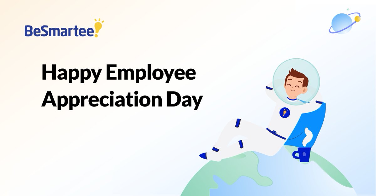 BeSmartee's tweet image. Happy Employee Appreciation Day
Thank you for all you do!