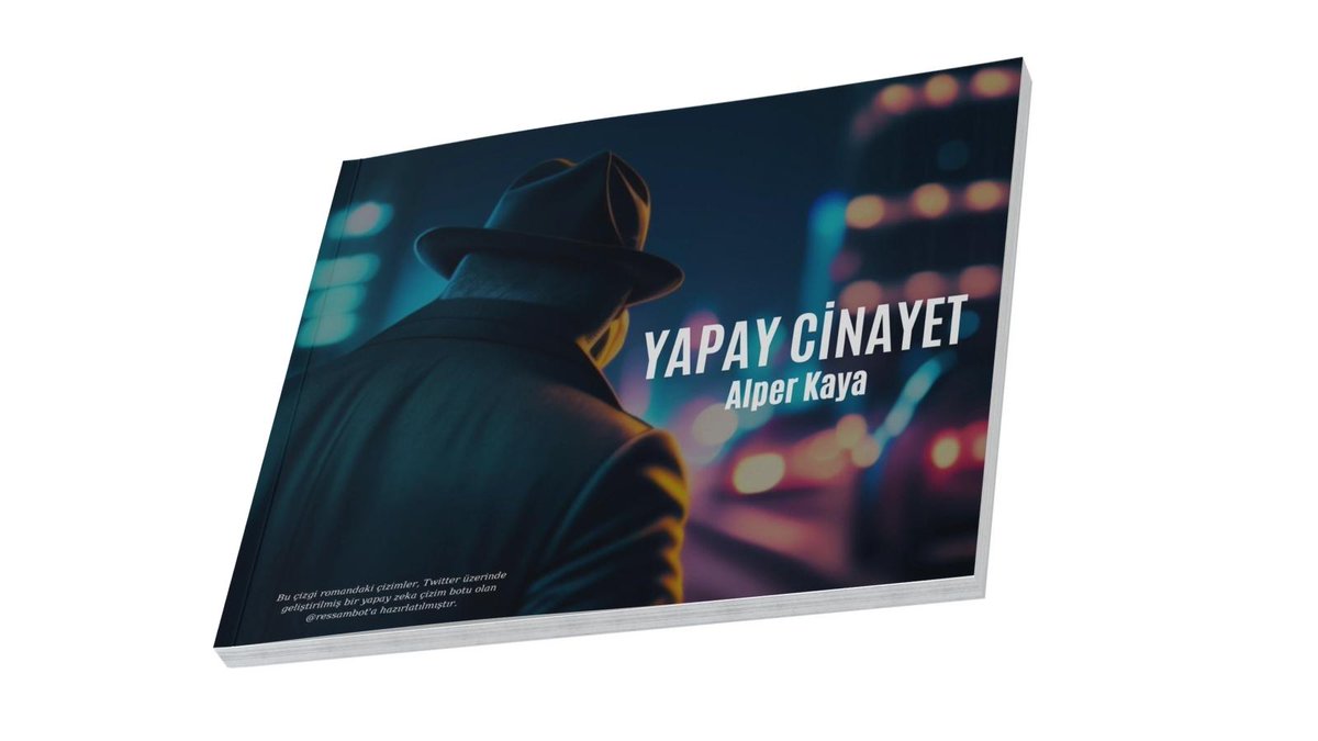 Huzurlarınızda Türkiye’nin yapay zeka ile hazırlanmış ilk polisiye çizgi romanı!

Ben yazdım, çizimleri <a href="/ressambot/">Ressam Bot (beta)</a>'a hazırlattım ve #YapayCinayet ortaya çıktı.

Bakalım katili dedektiften önce bulabilecek misiniz: alperkaya.blog/2023/03/03/yap…

#YapayZeka #Polisiye #ÇizgiRoman #ai