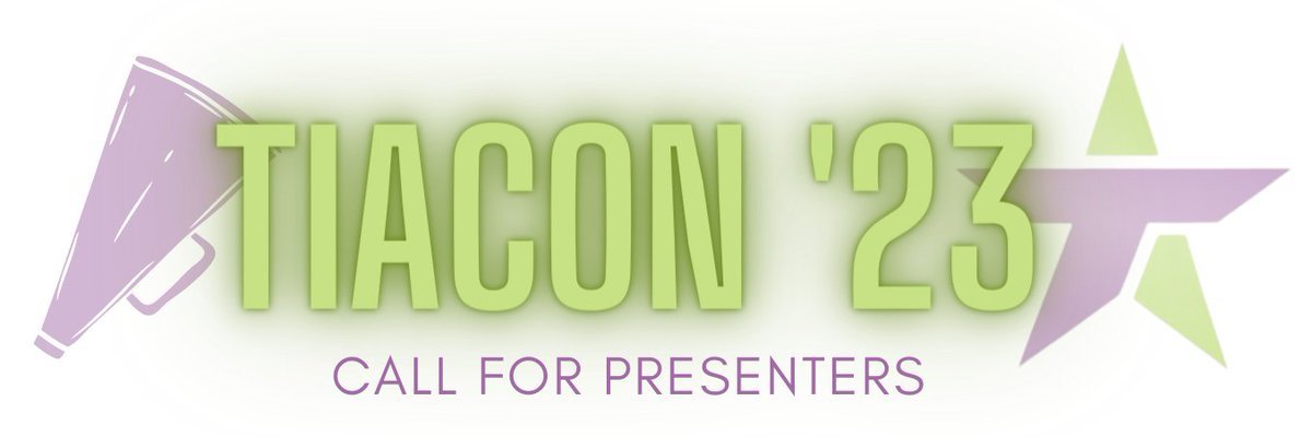 📣Don't miss out on the opportunity to showcase your Digital Learning expertise at #TIACON23. Share your knowledge and network with teachers and technology leaders from the North Texas area:

Sign Up Below: 
sites.google.com/g.dentonisd.or…

#callforpresenters #digitallearning