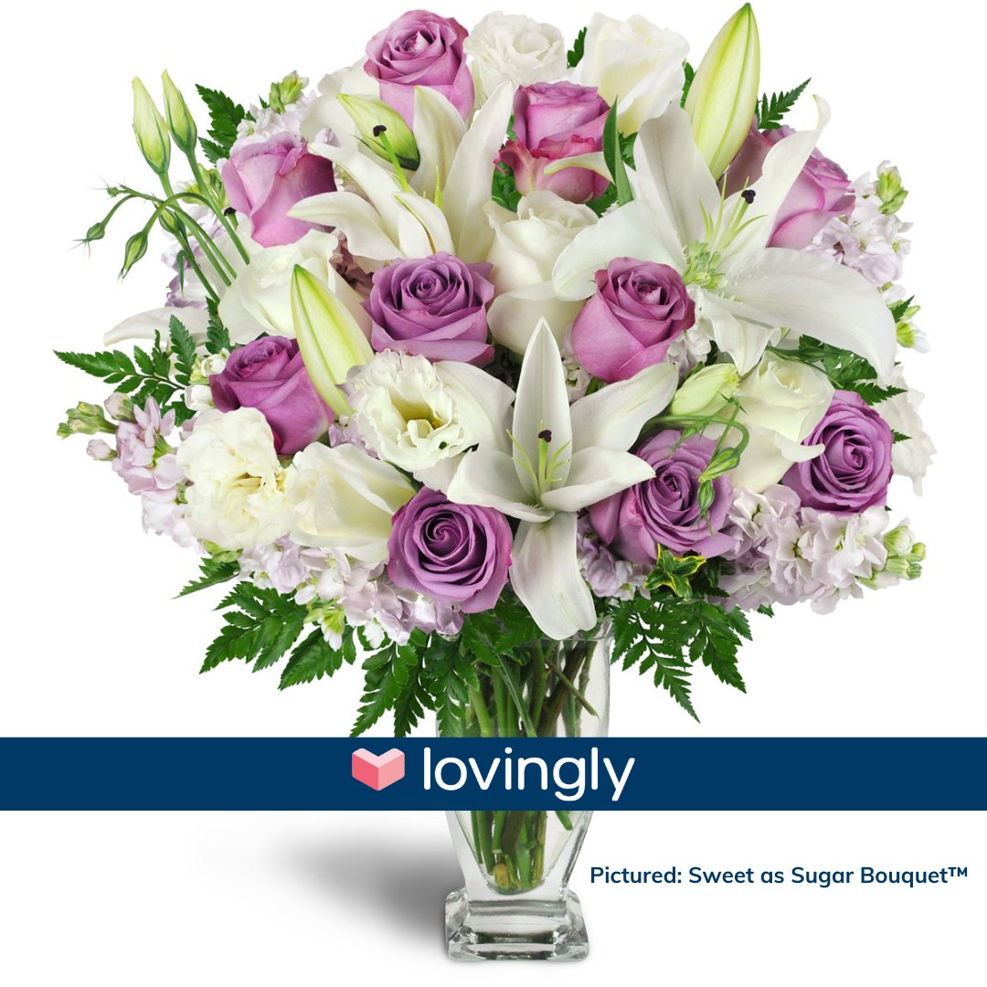 givelovingly's tweet photo. Let beautiful blooms convey your deepest sympathies and offer comfort during a difficult time.

📸: Sweet as Sugar Bouquet™
#giftlovingly #sympathyflowers #funeralflowers #showyoucare https://t.co/zL4PP08iRk