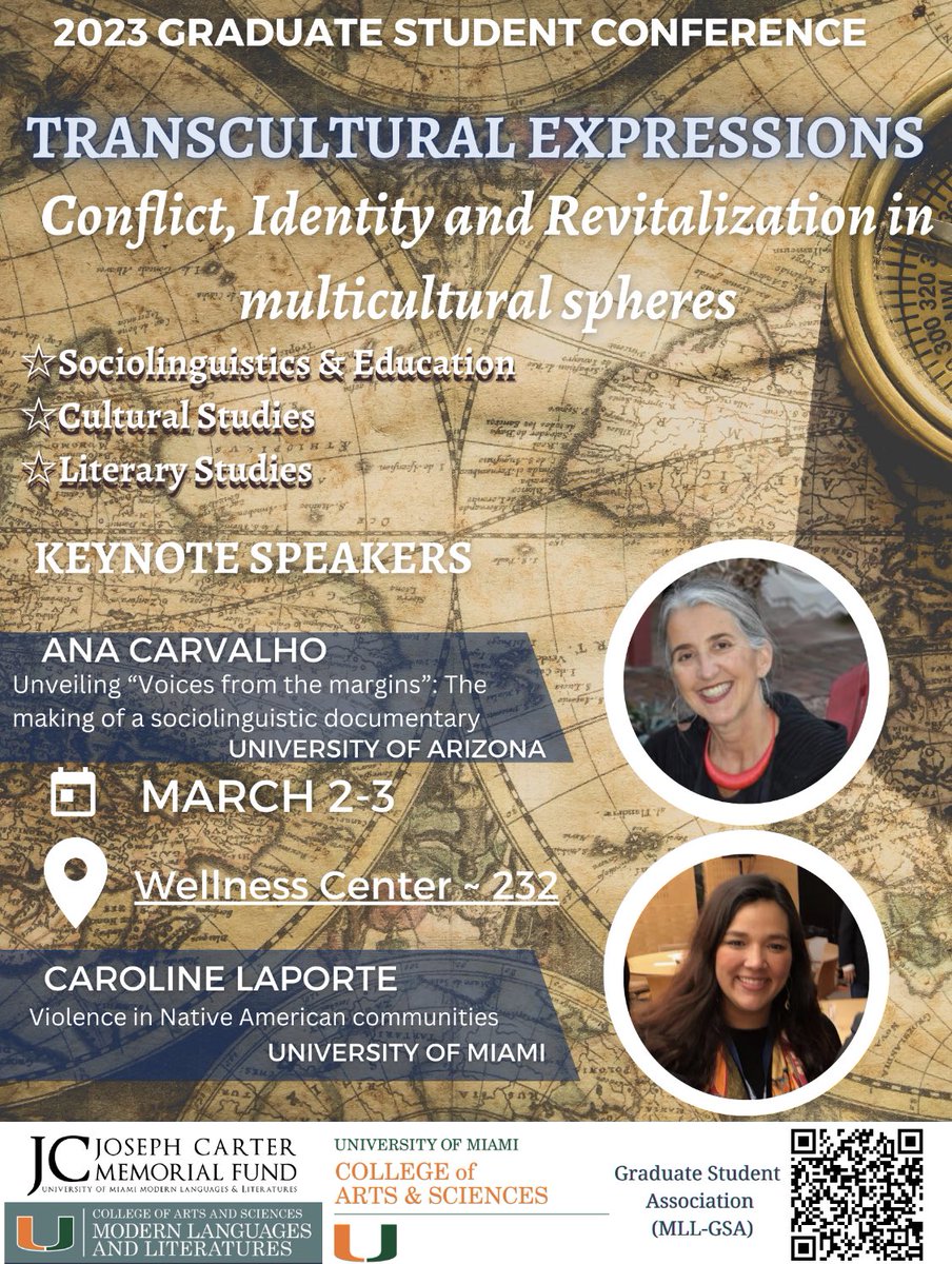 YasaminRezai's tweet image. I’ll be presenting about the performance of unveiling in reclaiming the urban spaces and female body in Iran, today at @univmiami ‘s conference with the theme of Transcultural Expressions: Conflict, Identity and Revitalization in multicultural spheres held in department of Modern…