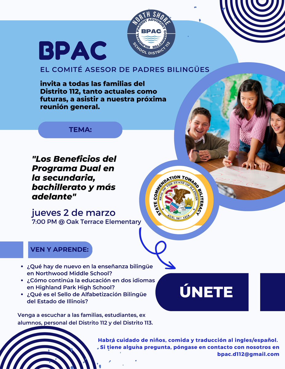 Engaging families to share the next chapters for their children is meaningful. Thank you to the students, BPAC families, alum, the wonderful Pablo Alvarez, <a href="/JCastrejon112/">José Castrejón</a>, @EMartinezEdD, <a href="/MrCastro112/">Enrique Castro</a> for sharing your stories &amp; offering yourself for others. #112Leads #Dual #Unite