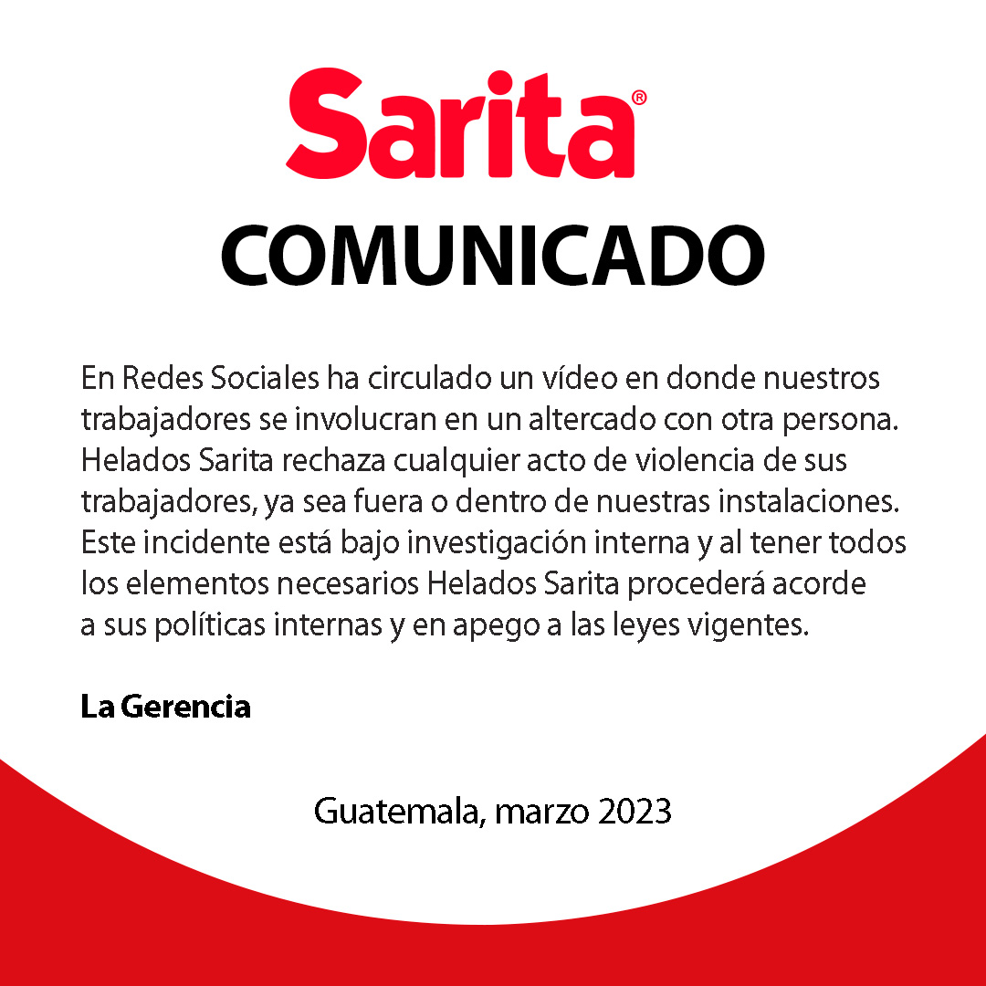 HeladosSarita's tweet photo. ⚠️Información importante ⚠️ https://t.co/w3uiiRg5zt