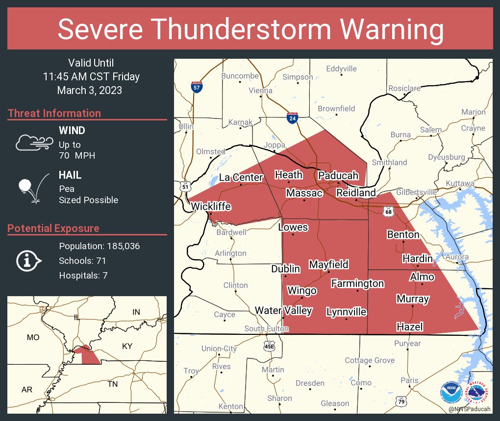 NWS Severe Tstorm on Twitter "Severe Thunderstorm Warning continues